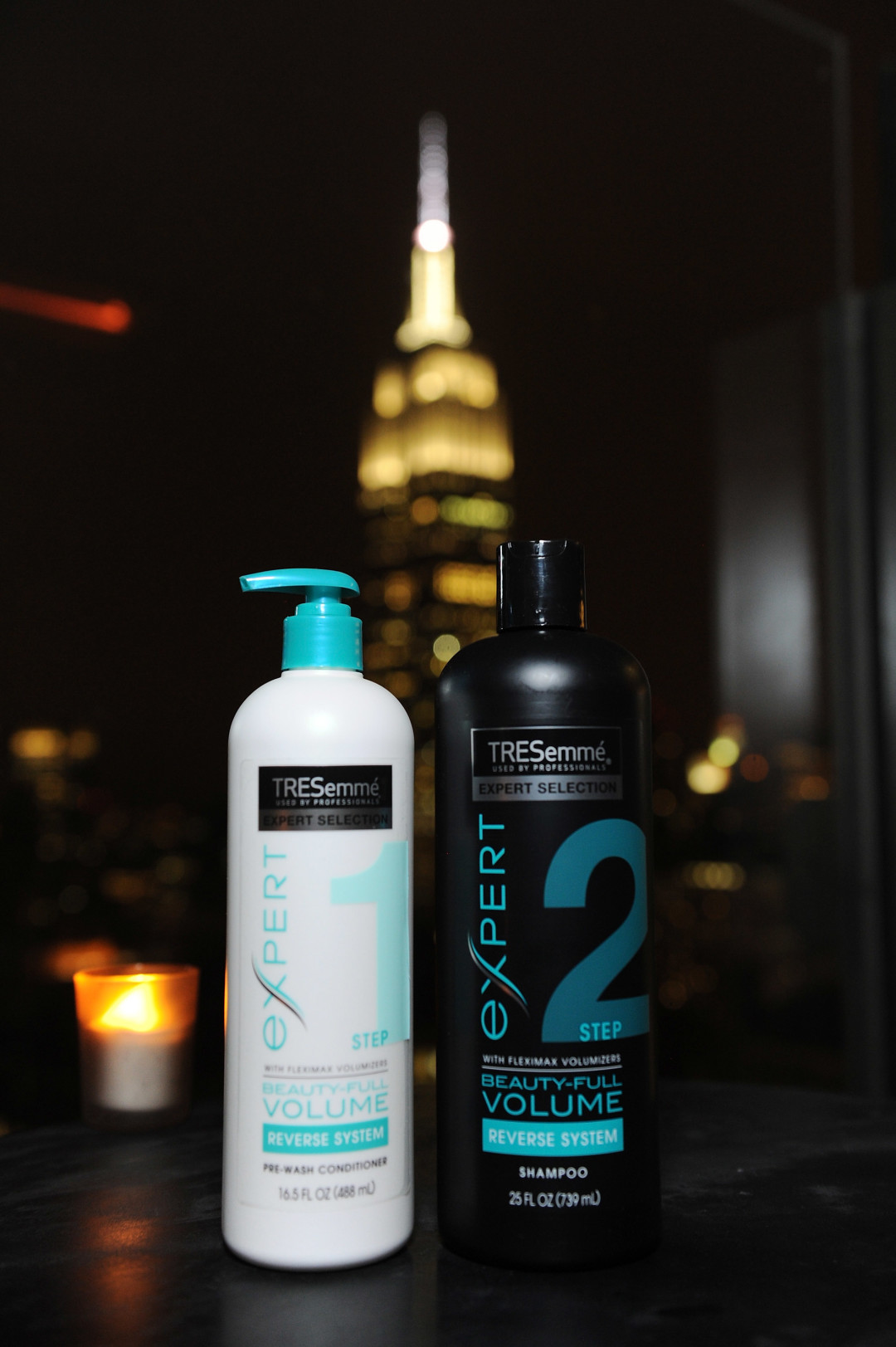NEW YORK, NY - FEBRUARY 12: TRESemme products on display during the TRESemme Beauty-Full Volume Launch Party With Chrissy Teigen at The Skylark on February 12, 2016 in New York City. (Photo by Craig Barritt/Getty Images)
