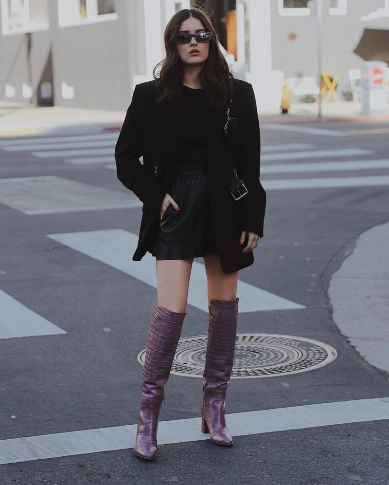 How to Make an All Black Outfit Look Way Cooler - Blank Itinerary